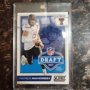 Patrick Mahomes Rookie Card